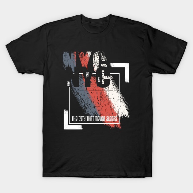 New York T-Shirt by Insomnia_Project